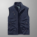 MULTI POCKET UTILITY VEST FOR MEN