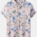 Floral Print Button Up Shirt