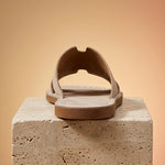 Montague Leather Slide Sandals