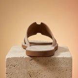 Montague Leather Slide Sandals