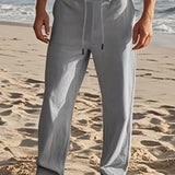 LOOSE LINEN TROUSERS FOR MEN