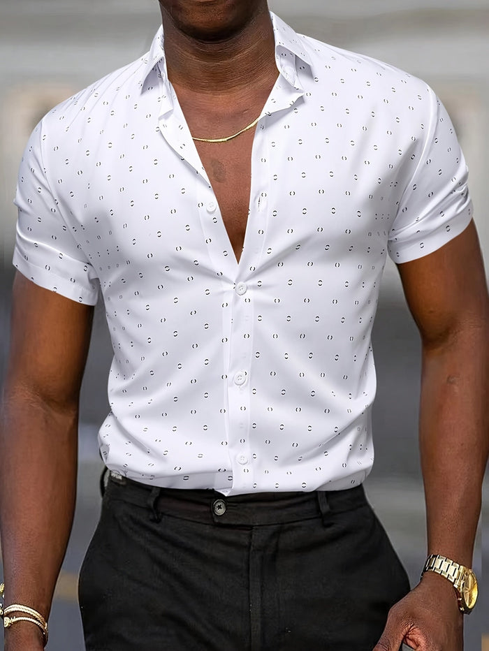 PRINTED BUTTON SHIRT FOR MEN