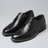 Garrison Genuine Leather Brogue Oxfords