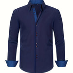 COLOR BLOCK SHIRT FOR MEN