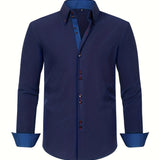 COLOR BLOCK SHIRT FOR MEN
