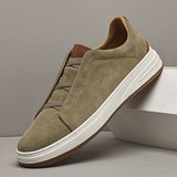 SUEDE SLIP-ON SHOES FOR MEN