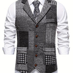 Trevor Classic Herringbone Vest