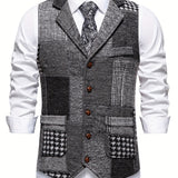 Trevor Classic Herringbone Vest
