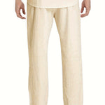 LINEN CASUAL TROUSERS FOR MEN