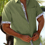 LAPEL COLLAR SHIRT FOR MEN