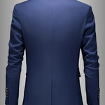 SKINNY LAPEL BLAZER FOR MEN