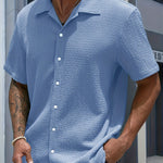 BUTTON FRONT SHIRT FOR MEN