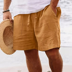 LOOSE FIT STRAIGHT LEG SHORTS FOR MEN