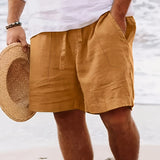 LOOSE FIT STRAIGHT LEG SHORTS FOR MEN