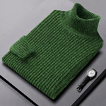 ROLLED COLLAR PULLOVER FOR MEN