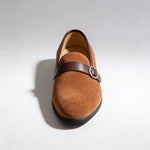 Hadley Suede Buckle Loafer