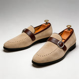 Hadley Suede Buckle Loafer