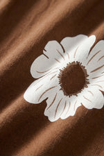 Salopette Fleur contrastée bohème élancée