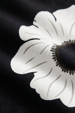 Salopette Fleur contrastée bohème élancée