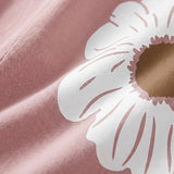 Salopette Fleur contrastée bohème élancée