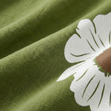 Salopette Fleur contrastée bohème élancée