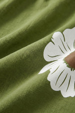 Salopette Fleur contrastée bohème élancée