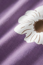 Salopette Fleur contrastée bohème élancée