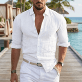 COTTON COLLAR SHIRT FOR MEN