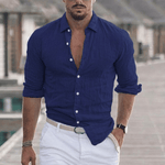 COTTON COLLAR SHIRT FOR MEN