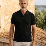 FITTED STRETCH POLO SHIRT FOR MEN
