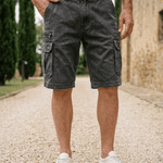 CARGO COTTON SHORTS FOR MEN