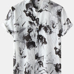 Ink Painting Short Sleeve Shirts