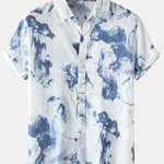 Ink Painting Short Sleeve Shirts