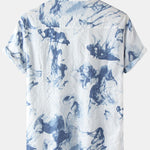 Ink Painting Short Sleeve Shirts
