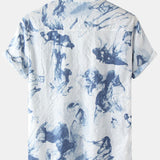 Ink Painting Short Sleeve Shirts