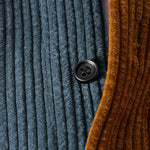Corduroy Patchwork Long Sleeve Shirts