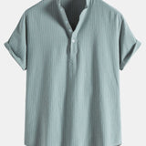 Striped Henley Shirts