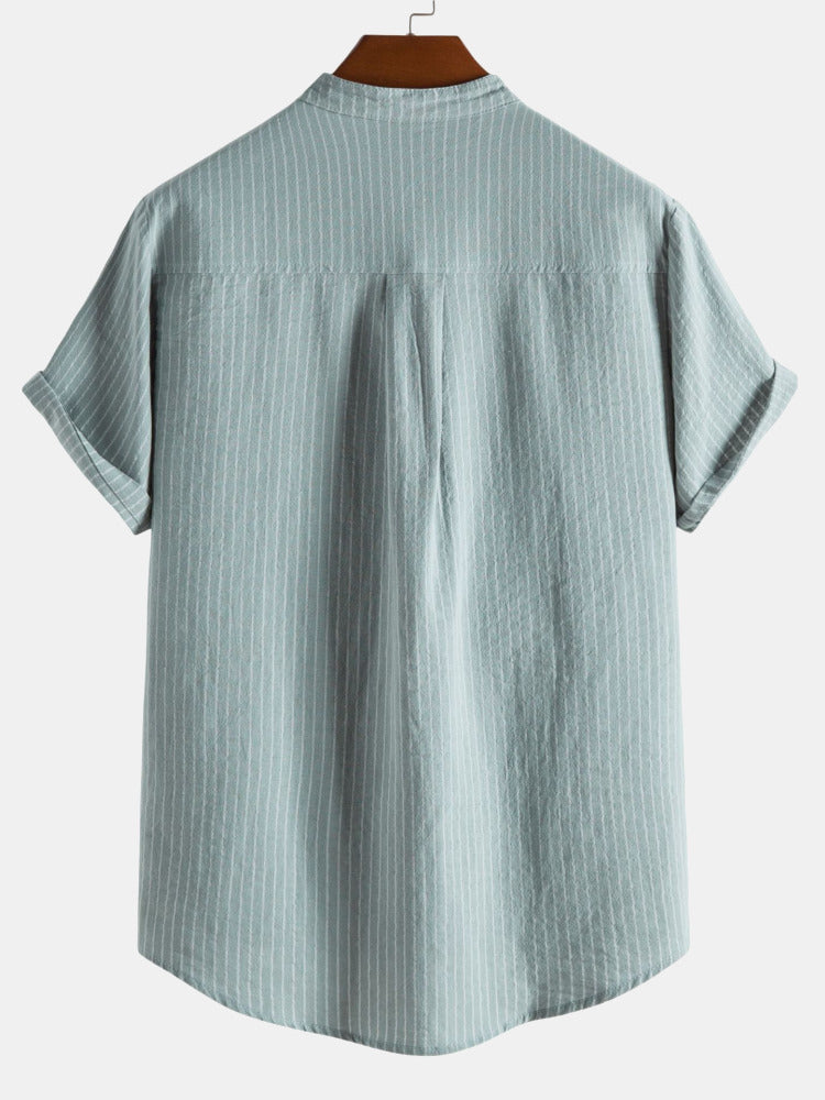 Striped Henley Shirts