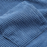 Corduroy Basic Short Sleeve Shirts