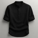 TEXTURED COTTON SHIRT FOR MEN