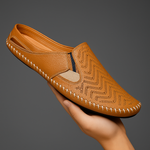 PERFORATED LEATHER SANDALS FOR MEN