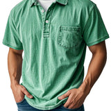 Donald | Stylish short-sleeved polo shirt