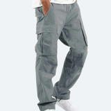 DRAWSTRING CARGO TROUSERS FOR MEN