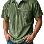 Donald | Stylish short-sleeved polo shirt