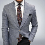 TEXTURED BLAZER JACKET FOR MEN
