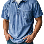 Donald | Stylish short-sleeved polo shirt