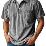 Donald | Stylish short-sleeved polo shirt