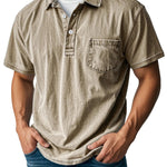 Donald | Stylish short-sleeved polo shirt