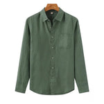 LINEN BUTTON SHIRT FOR MEN