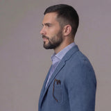 LINEN BLAZER JACKET FOR MEN